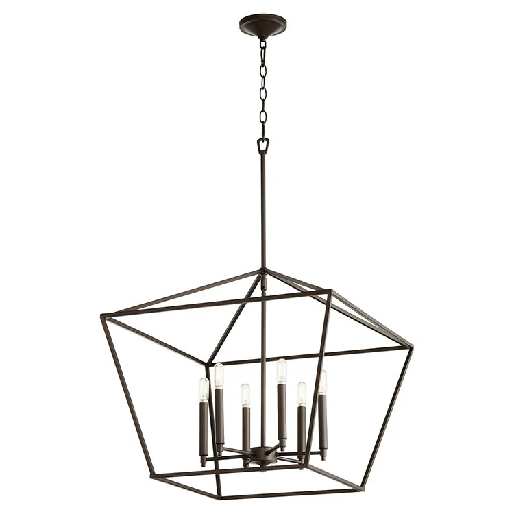 Gabriel Six-Light Chandelier - Fashion Us