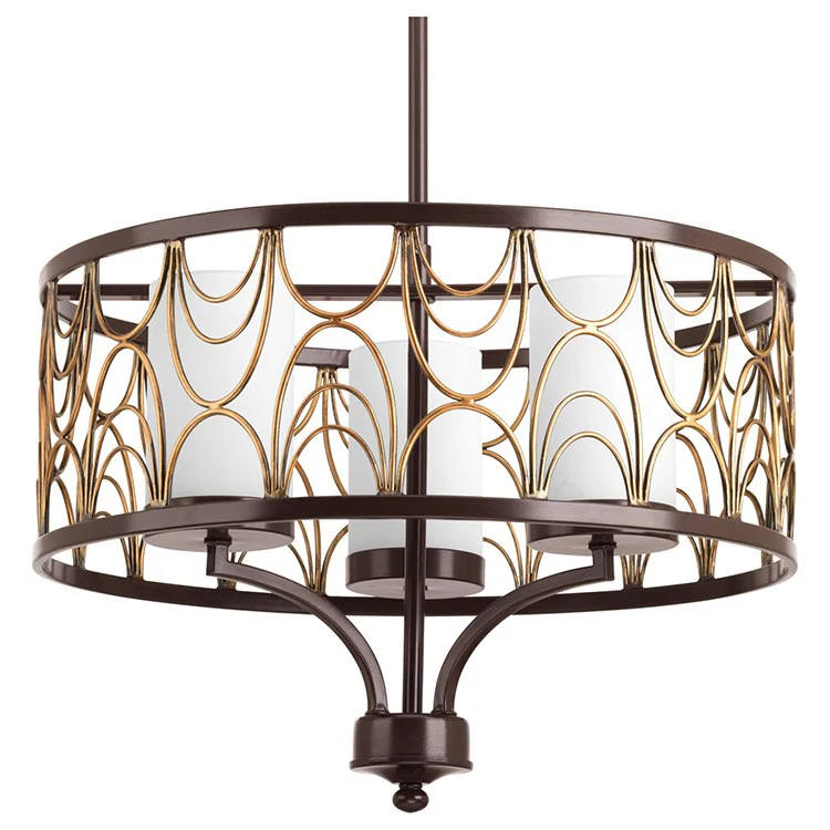 Cirrine Three-Light Chandelier - Fashion Us