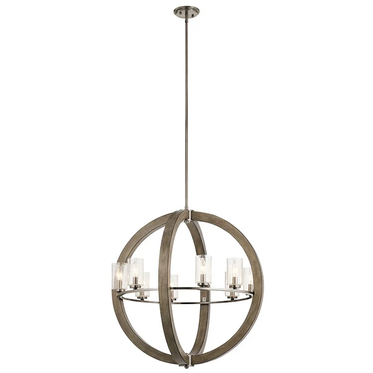Grand Bank Eight-Light Chandelier - Fashion Us