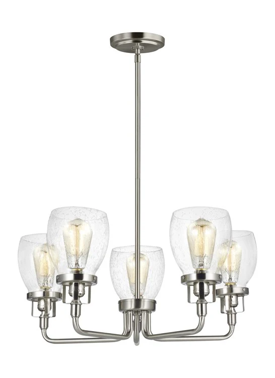 Belton Five-Light Uplight Chandelier - Fashion Us