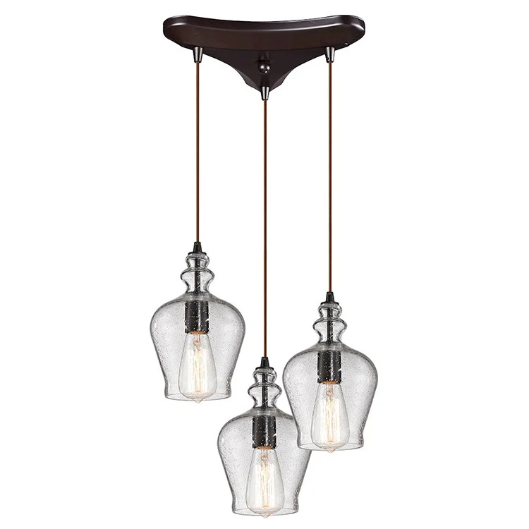 Menlow Park Three-Light Pendant - Fashion Us