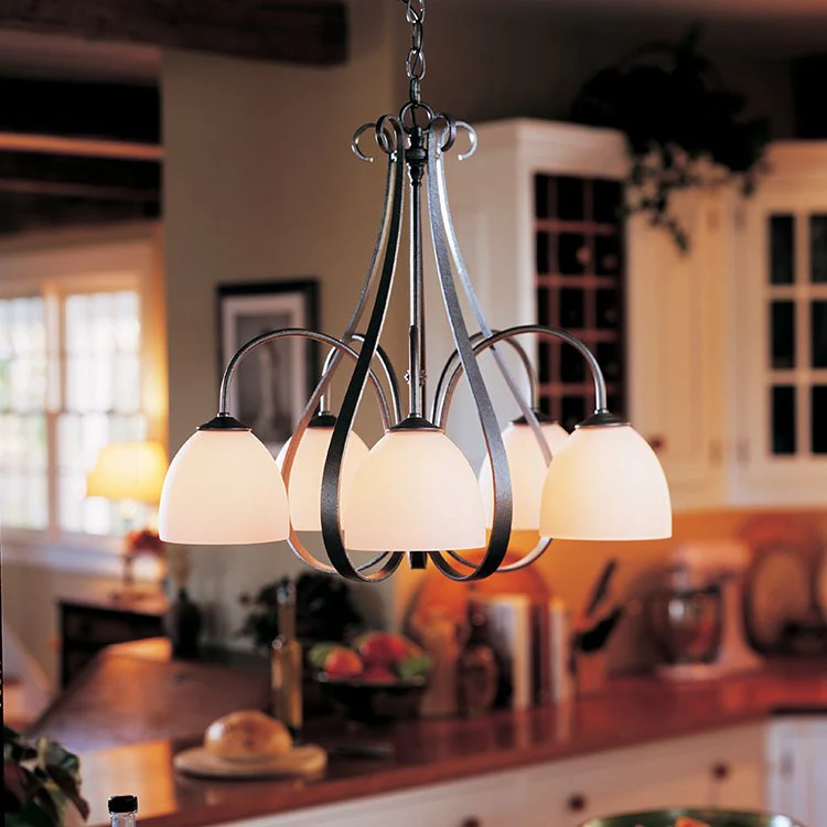 Sweeping Taper Five-Light Chandelier - Fashion Us