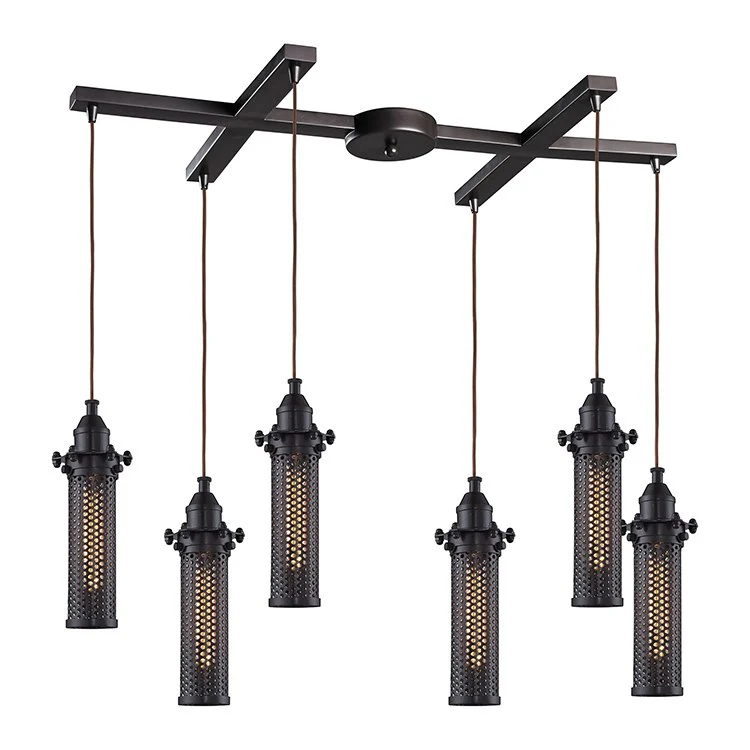 Fulton Six-Light Pendant - Fashion Us