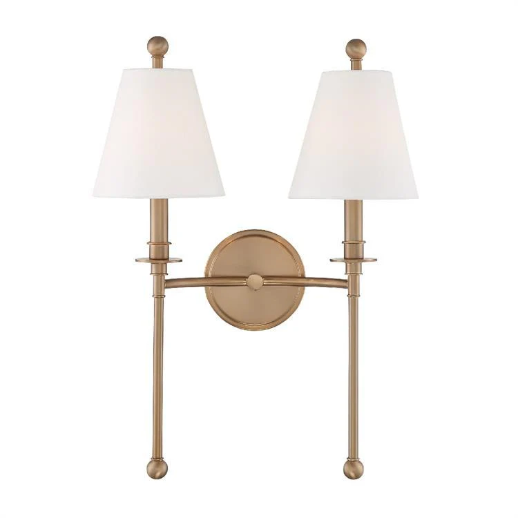 Riverdale Two-Light Wall Sconce - Fashion Us