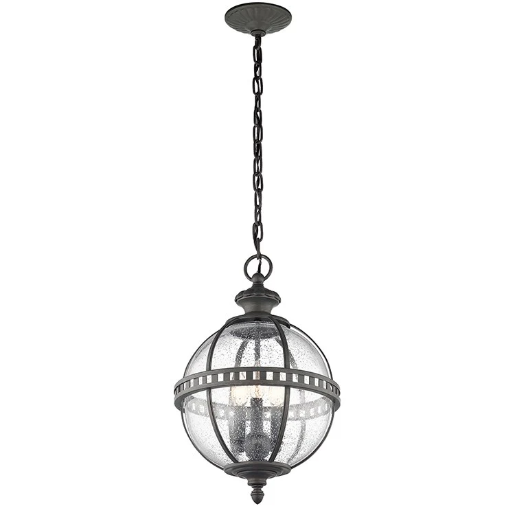 Halleron Three-Light Outdoor Pendant - Fashion Us