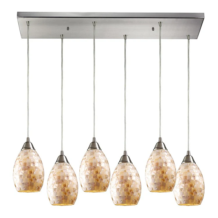 Capri Six-Light Pendant - Fashion Us