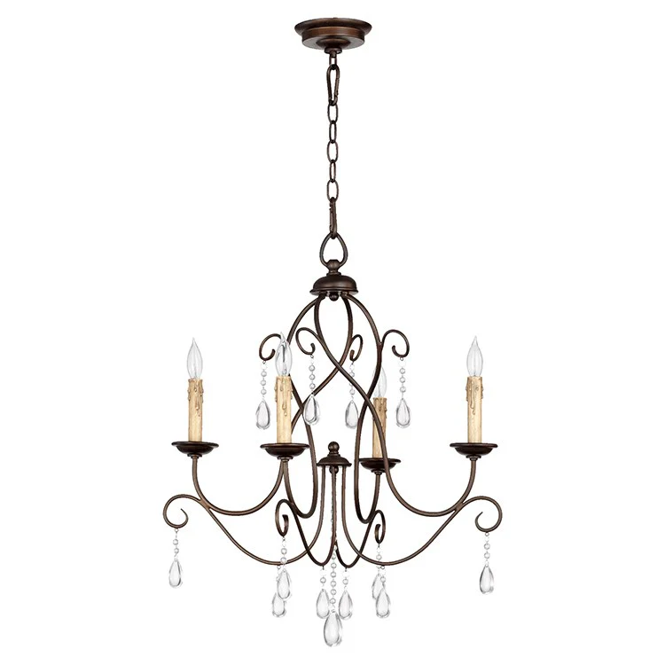 Cilia Four-Light Chandelier - Fashion Us