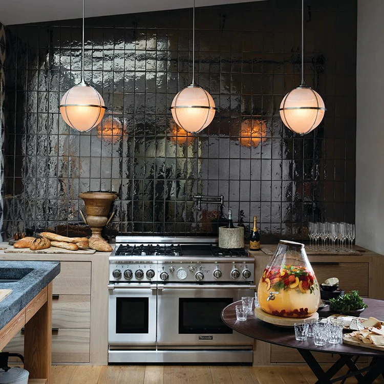 Odeon Three-Light Pendant - Fashion Us