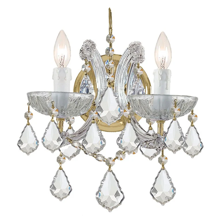 Maria Theresa Two-Light Wall Sconce - Fashion Us