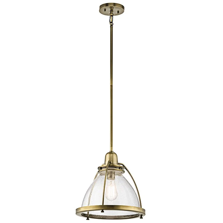 Silberne Single-Light Pendant - Fashion Us