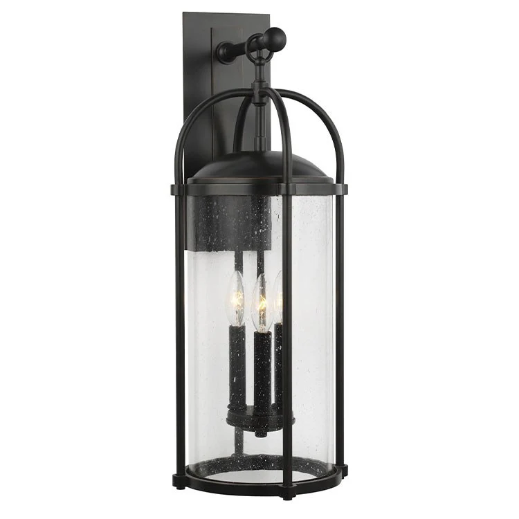 Dakota Three-Light Wall Lantern - Fashion Us