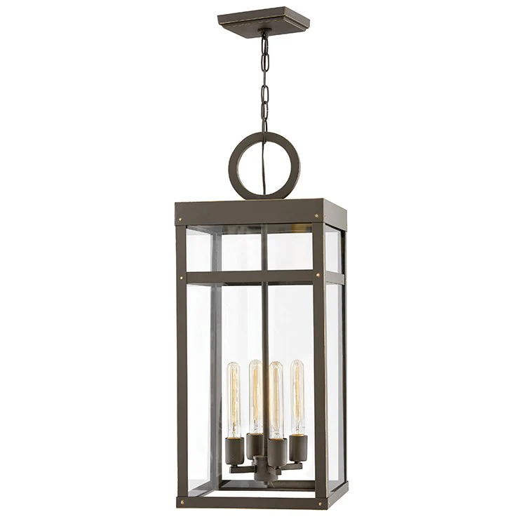 Porter Four-Light Outdoor Pendant - Fashion Us