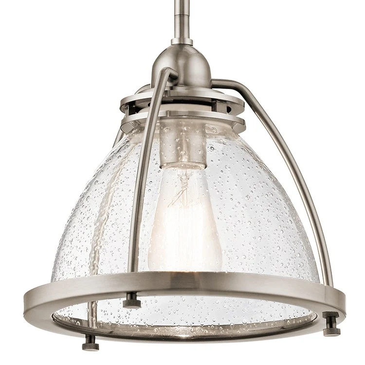 Silberne Single-Light Pendant - Fashion Us