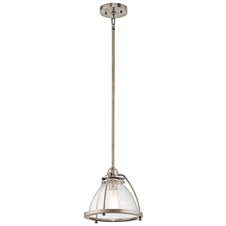 Silberne Single-Light Pendant - Fashion Us