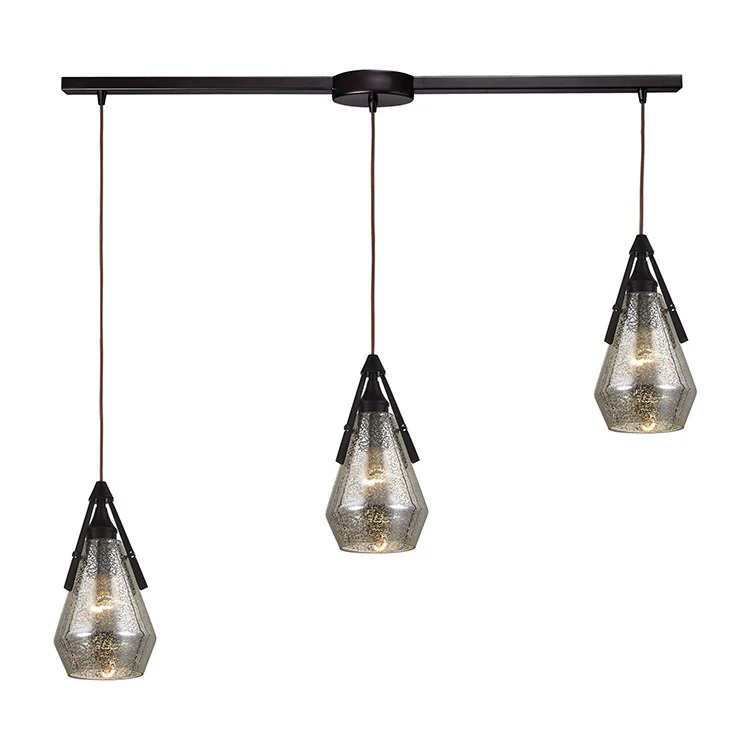 Duncan Three-Light Linear Pendant - Fashion Us