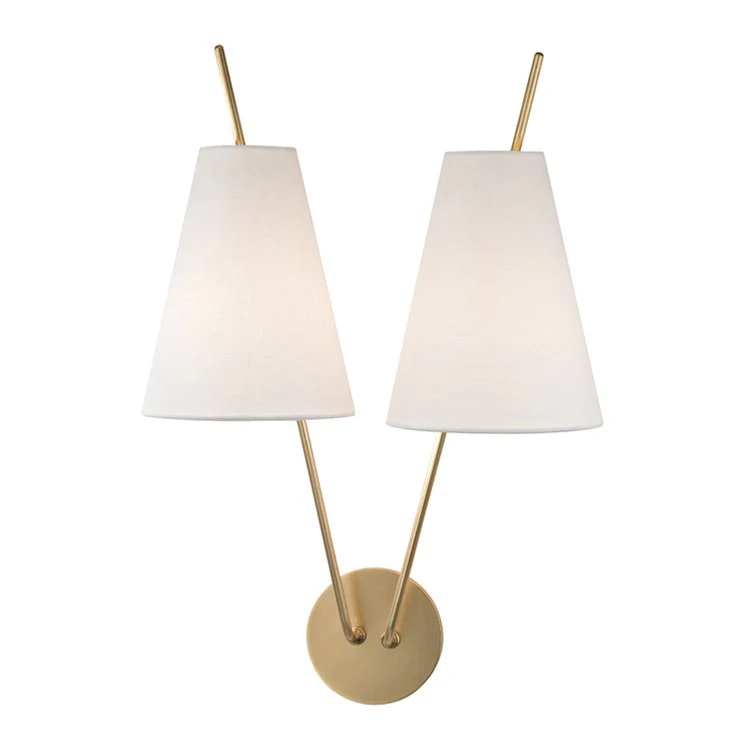 Milan Two-Light Wall Sconce - Fashion Us