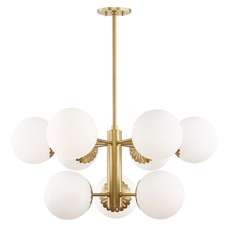 Paige Nine-Light Chandelier - Fashion Us