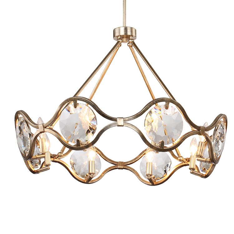 Quincy Eight-Light Chandelier - Fashion Us