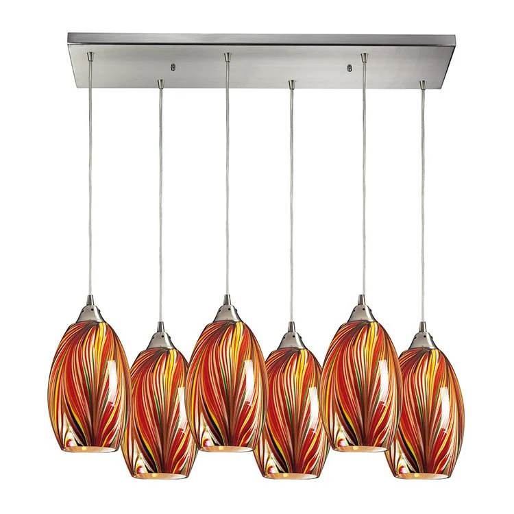 Mulinello Six-Light Pendant - Fashion Us