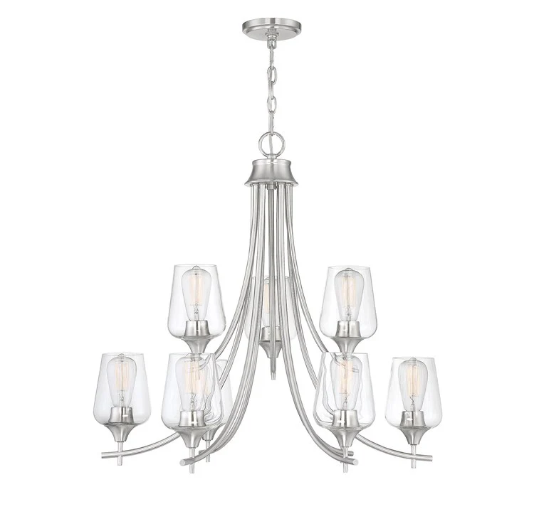Octave Nine-Light Chandelier - Fashion Us