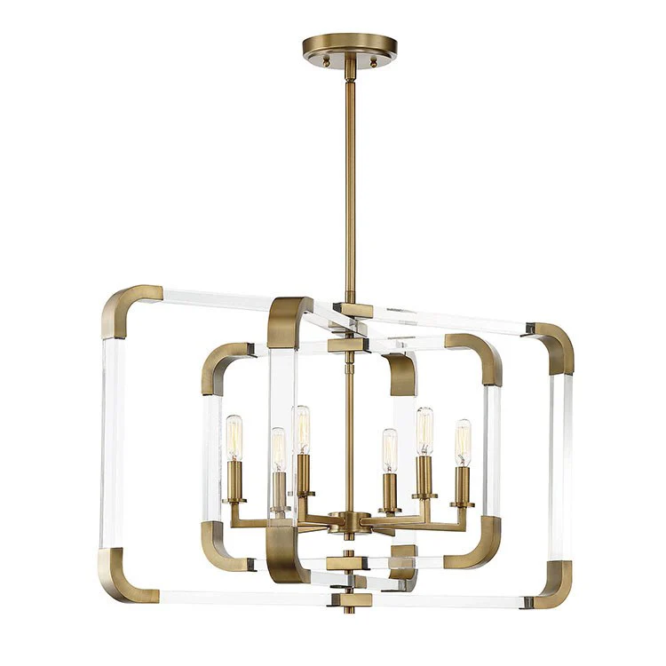 Rotterdam Six-Light Pendant - Fashion Us