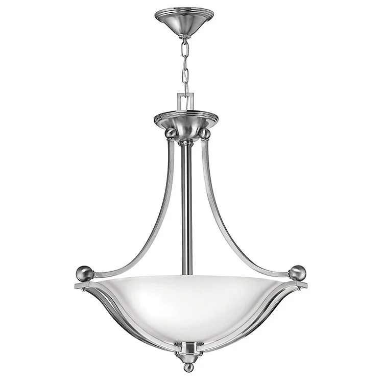 Bolla Three-Light Inverted Pendant - Fashion Us