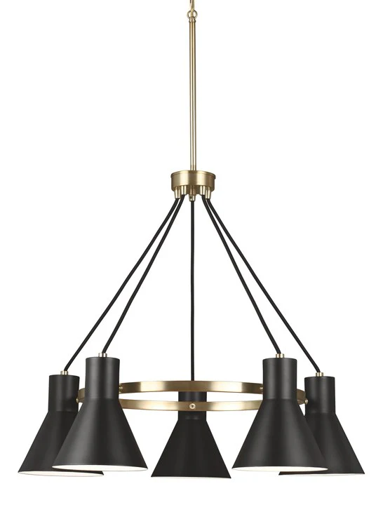 Towner Five-Light Chandelier - Fashion Us