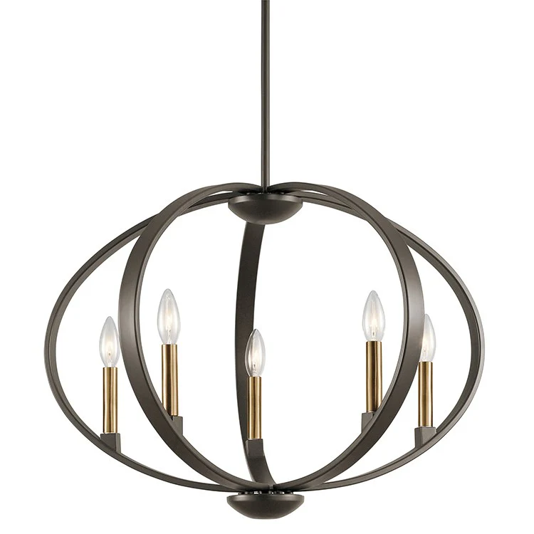 Elata Five-Light Chandelier/Pendant - Fashion Us