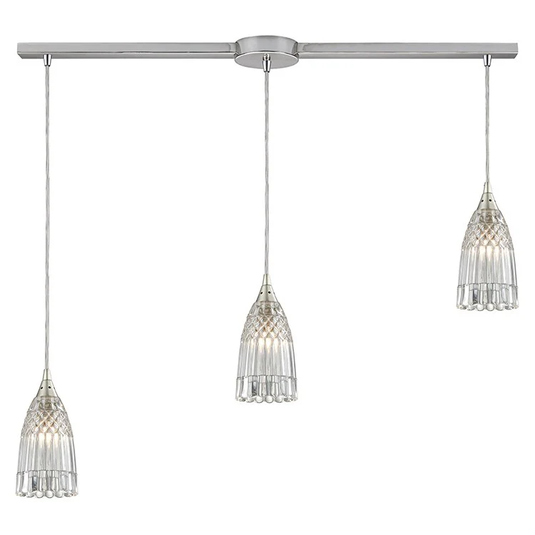 Kersey Three-Light Linear Pendant - Fashion Us