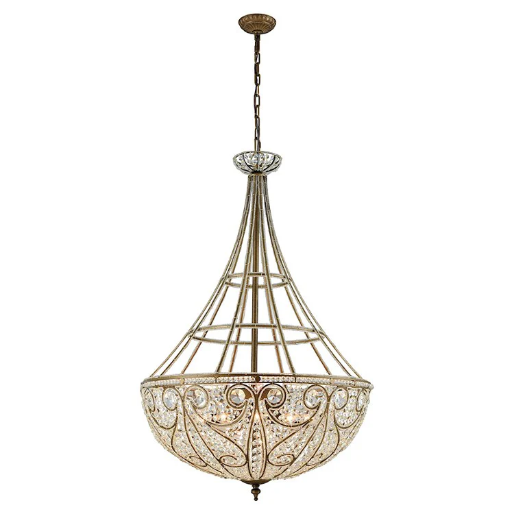 Elizabethan Ten-Light LED Pendant - Fashion Us