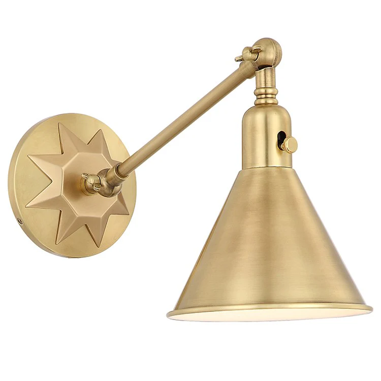 Morgan Single-Light Wall Sconce - Fashion Us