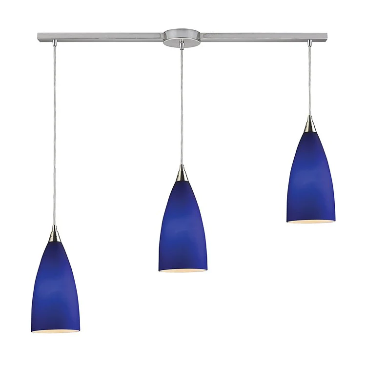 Vesta Three-Light Linear Pendant - Fashion Us