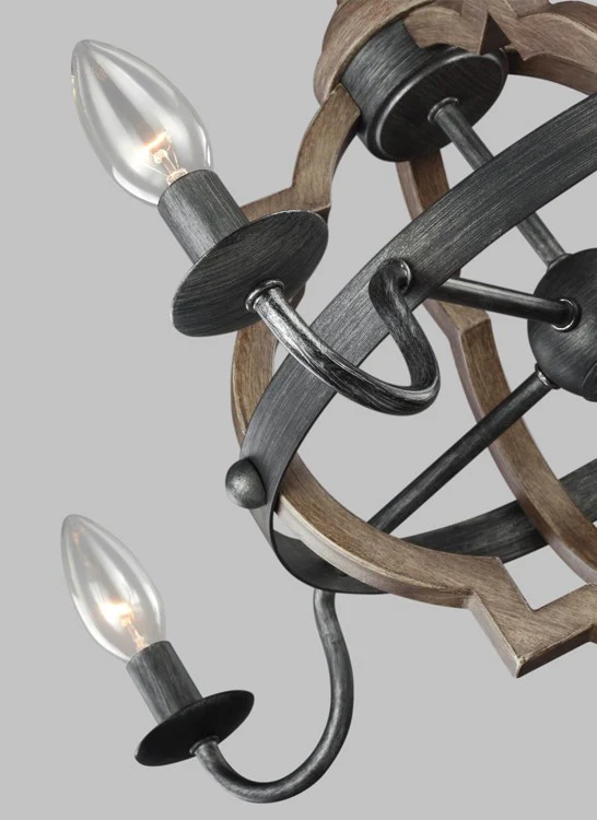 Socorro Four-Light LED Chandelier - Fashion Us