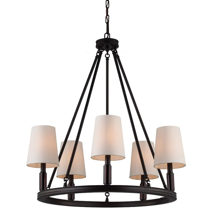 Lismore Five-Light Chandelier - Fashion Us