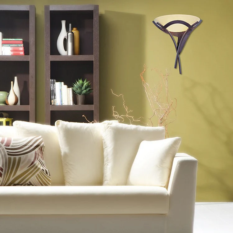 Aurora Single-Light Wall Sconce - Fashion Us