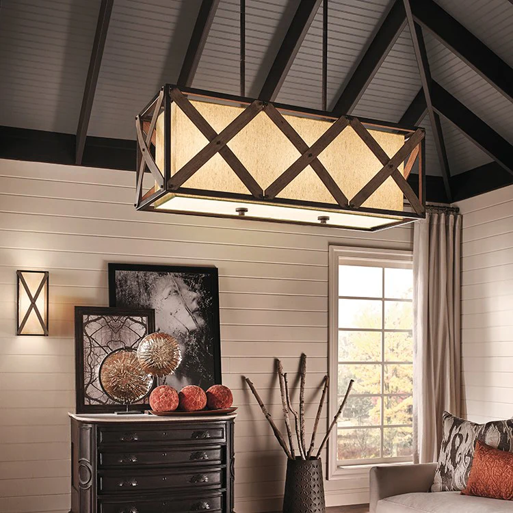 Cahoon Three-Light Linear Chandelier - Fashion Us