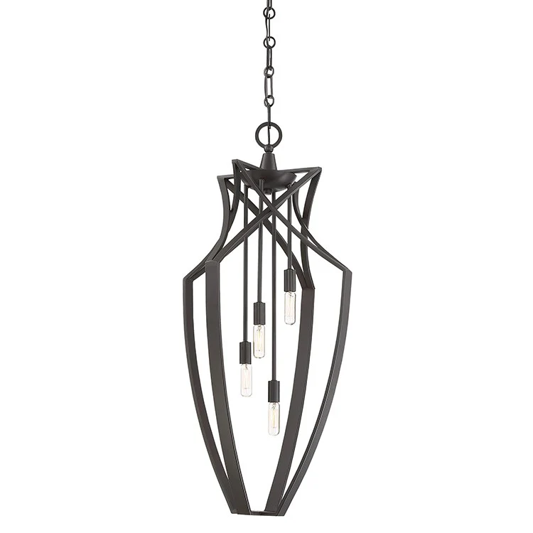 Windsung Four-Light Foyer Pendant - Fashion Us