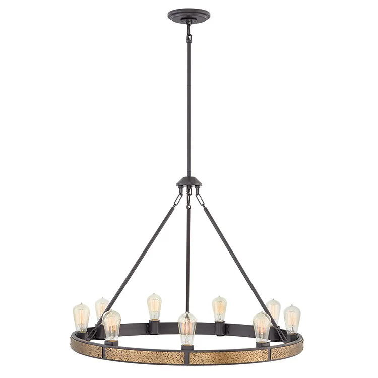 Everett Nine-Light Chandelier - Fashion Us