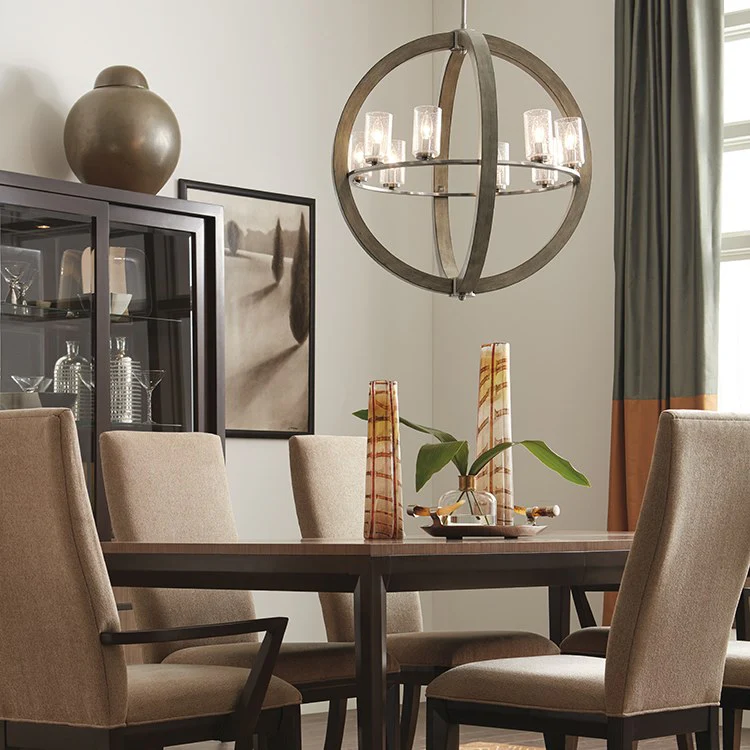 Grand Bank Eight-Light Chandelier - Fashion Us