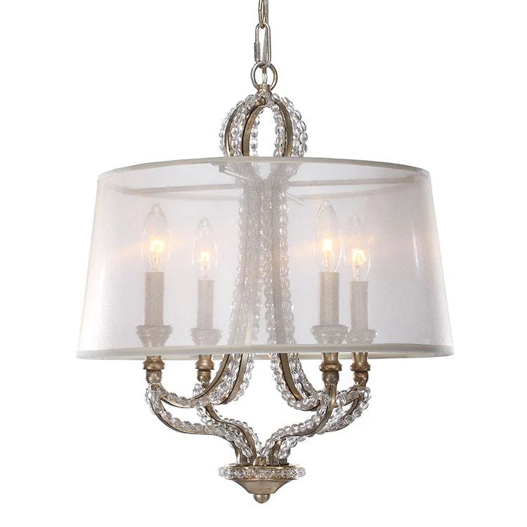 Garland Four-Light Mini Chandelier - Fashion Us