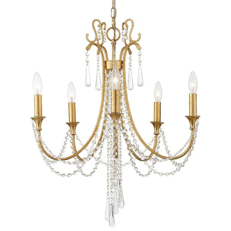 Arcadia Five-Light Chandelier - Fashion Us