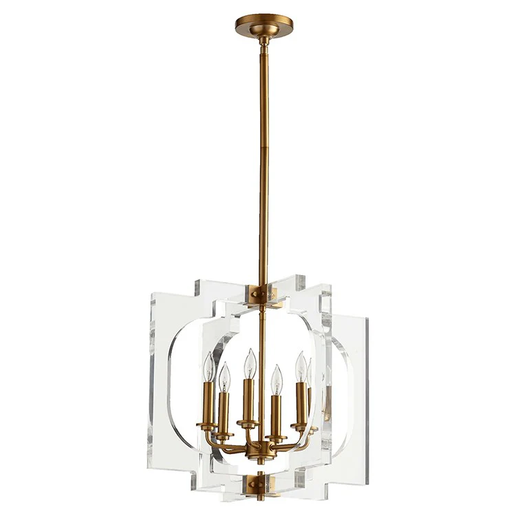 Broadway Six-Light Pendant - Fashion Us