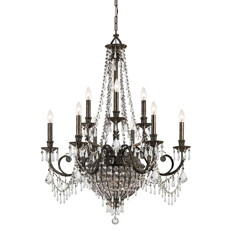 Vanderbilt Twelve-Light Chandelier - Fashion Us