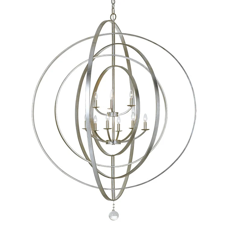 Luna Nine-Light Two-Tier Chandelier - Fashion Us