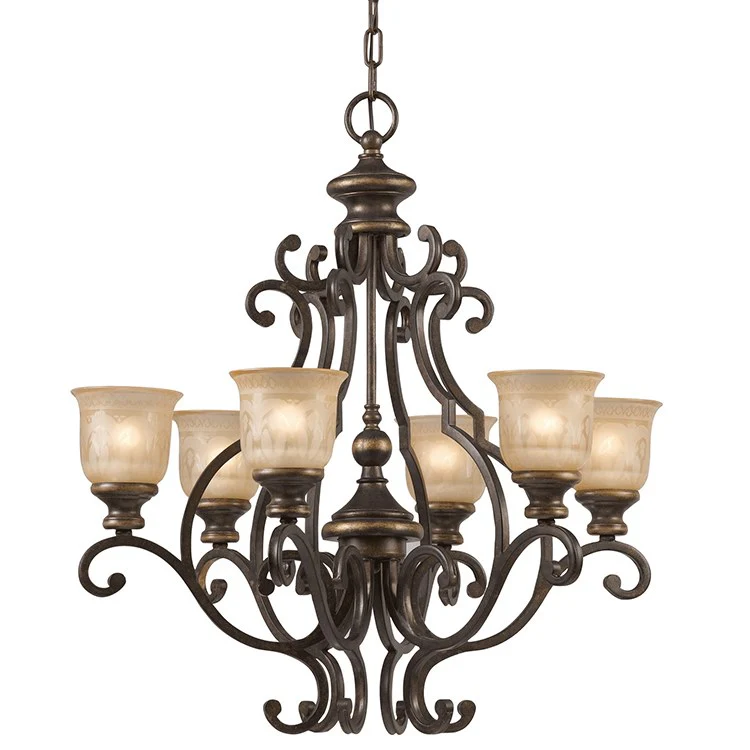 Norwalk Six-Light Chandelier - Fashion Us
