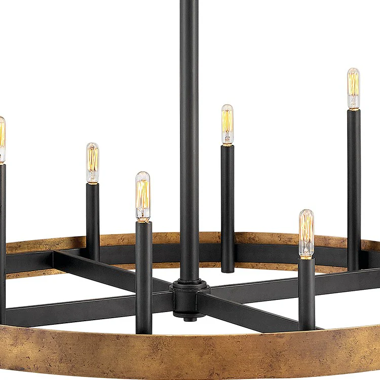 Wells Twelve-Light Chandelier - Fashion Us