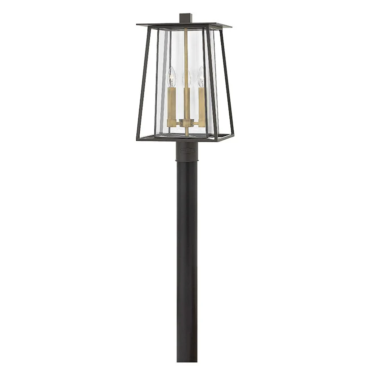 Walker Three-Light Post Lantern - Fashion Us