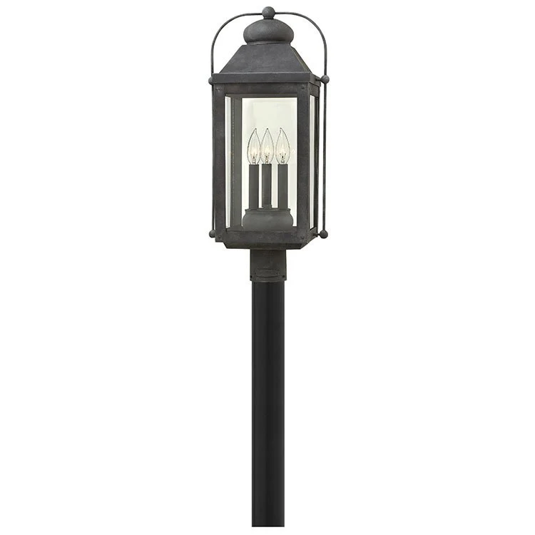 Anchorage Three-Light Post Lantern - Fashion Us