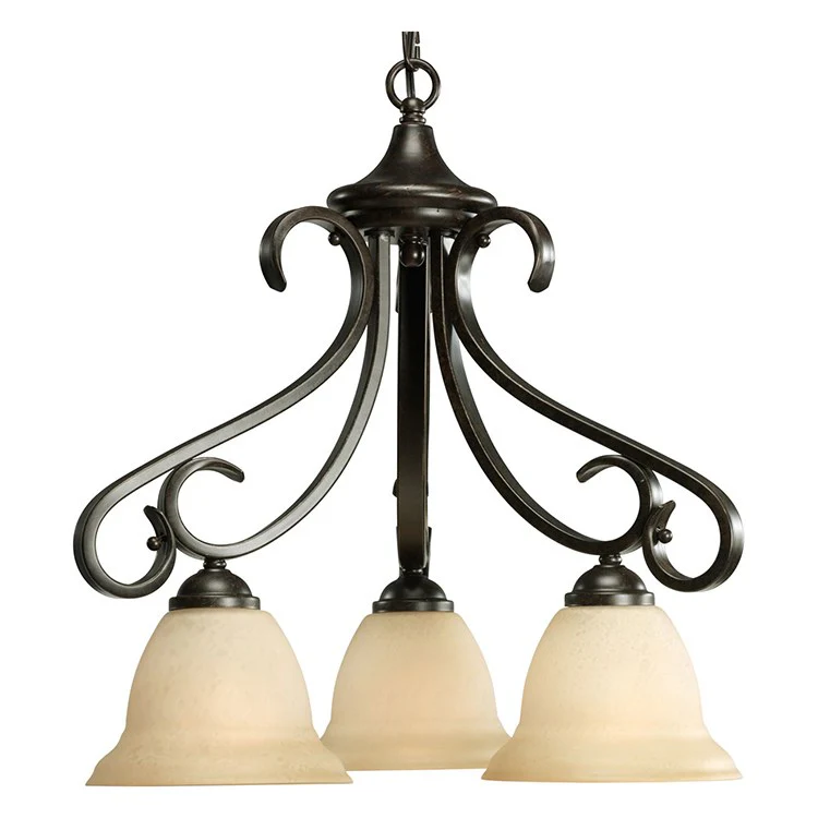 Torino Three-Light Chandelier - Fashion Us