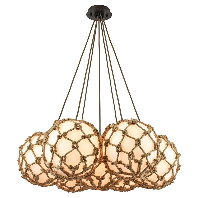 Coastal Inlet Seven-Light Chandelier - Fashion Us